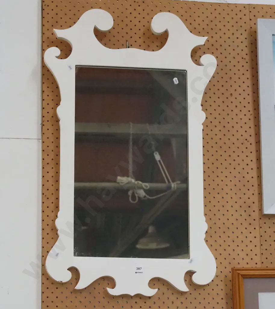 wood framed wall mirror Image 1++