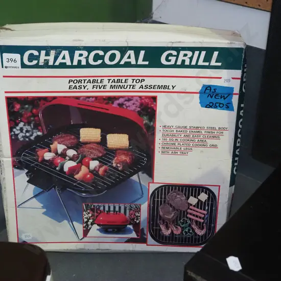 as new charcoal grill
