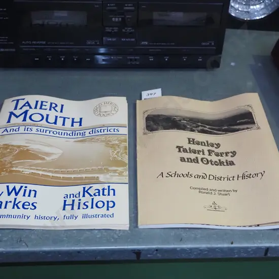 2x local history books