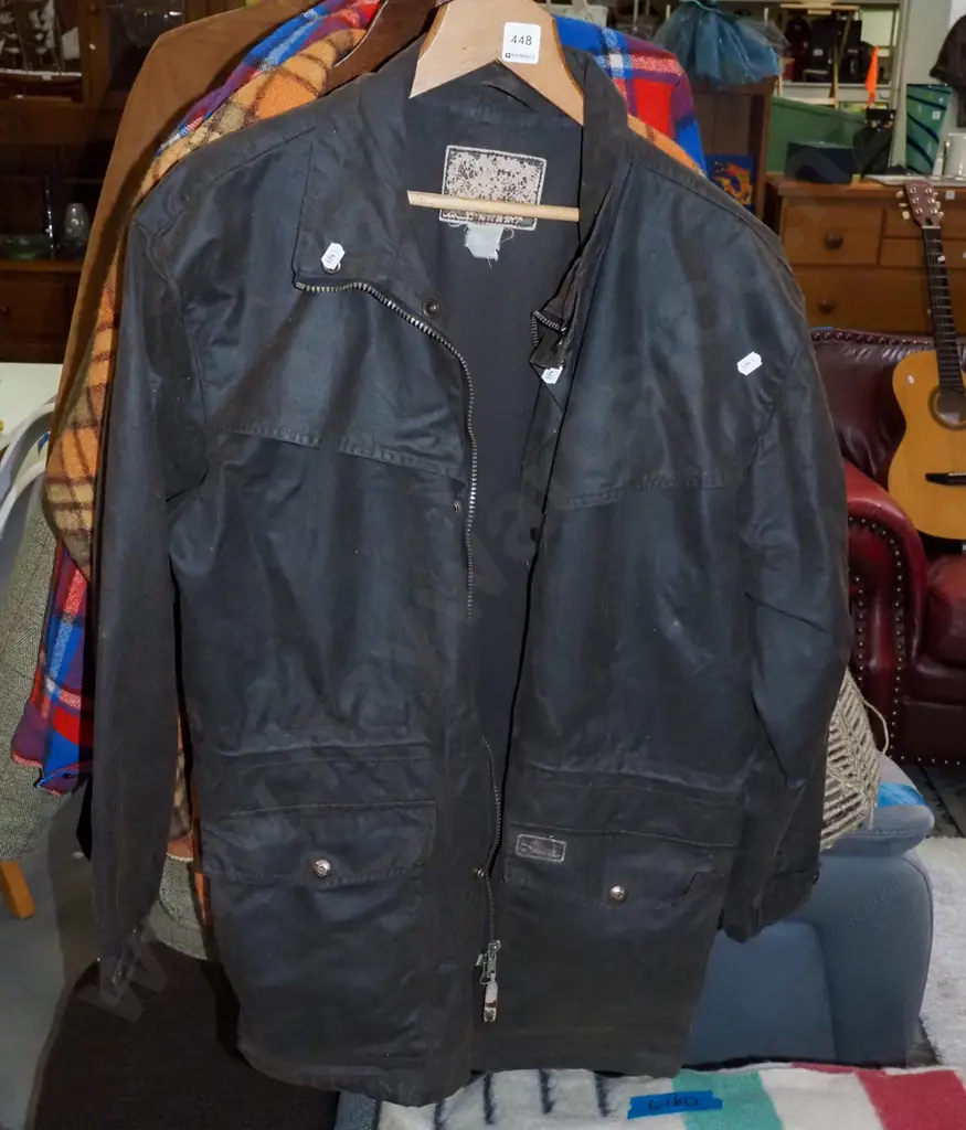 oilskin jacket - size unknown Image 1++