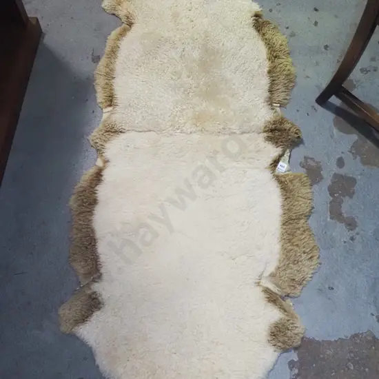 sheepskin floor mat  L-1440 