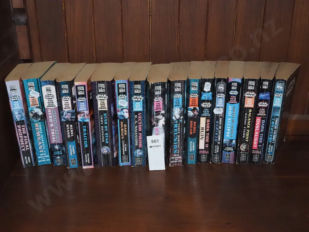 various Star Wars books Image 1++