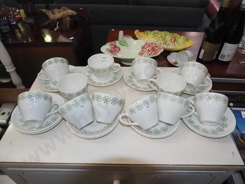 Kelston potteries retro cups and saucers Image 1++