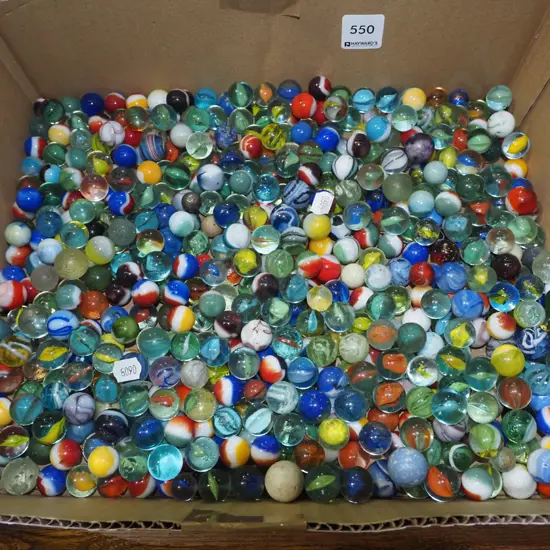 box of marbles