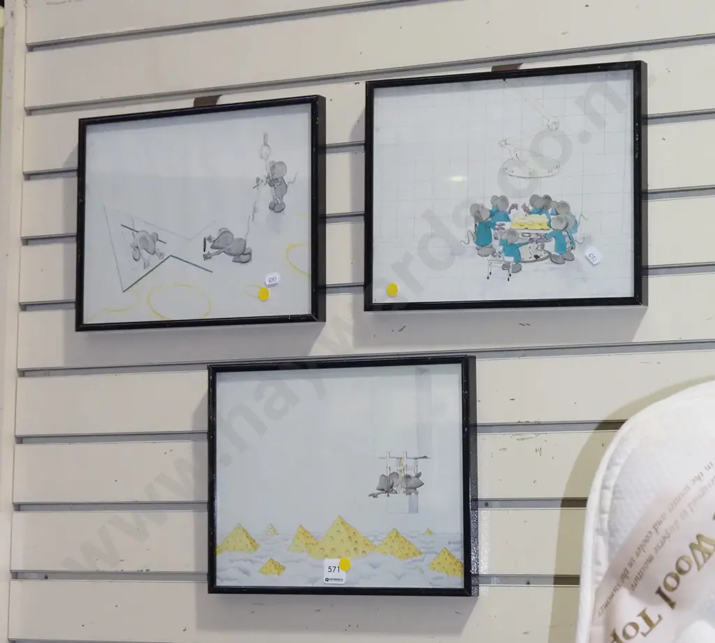 3x mice themed prints Image 1++