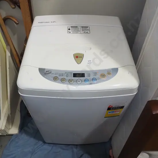 LG 5.5kg Fuzzi Logic top load washing machine