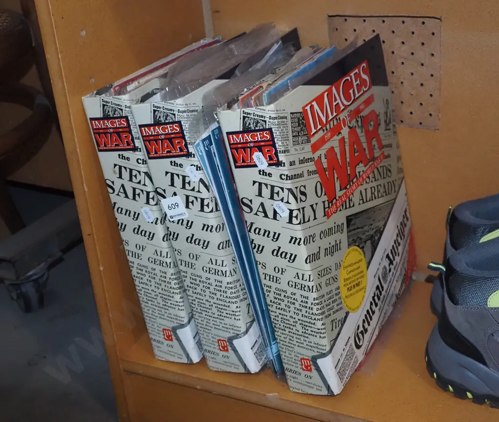 3x images of war folders and magazines Image 1++