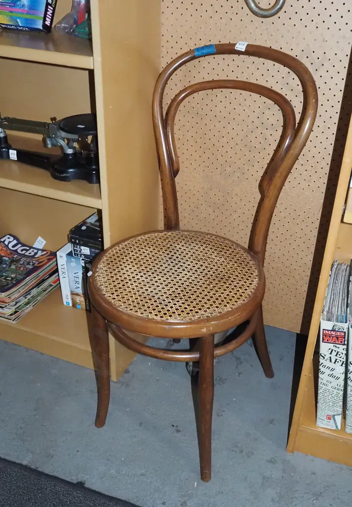 bent wood and bergere chair Image 1++