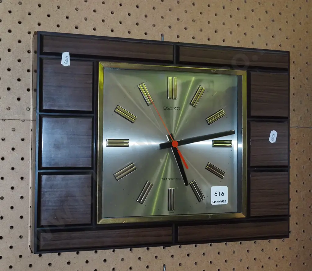retro Seiko wall clock Image 1++