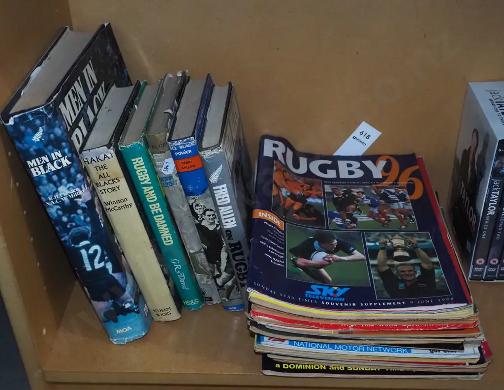 rugby books, magazines Image 1++