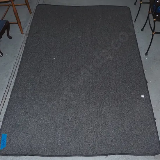 grey edged carpet square L-2390 W-1340
