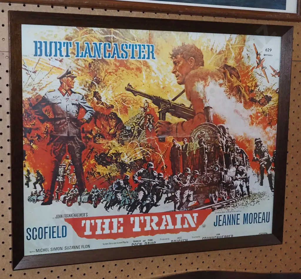 framed The Train poster print Image 1++