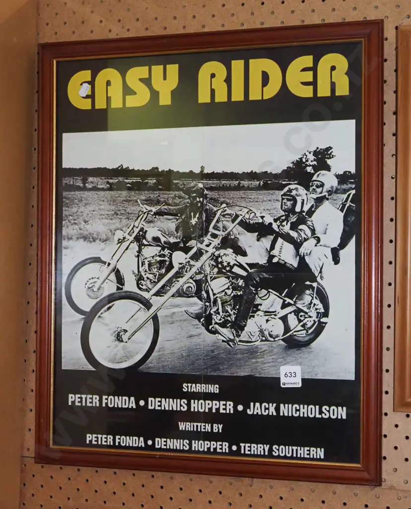 framed Easy Rider poster print Image 1++