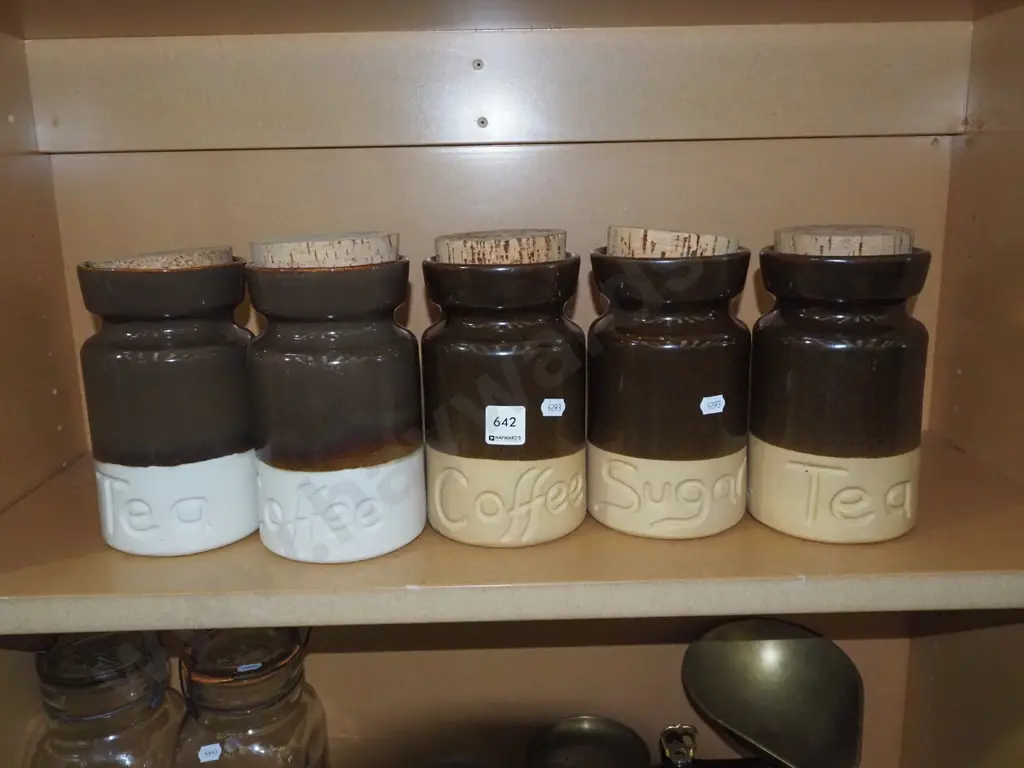 5x storage canisters Image 1++