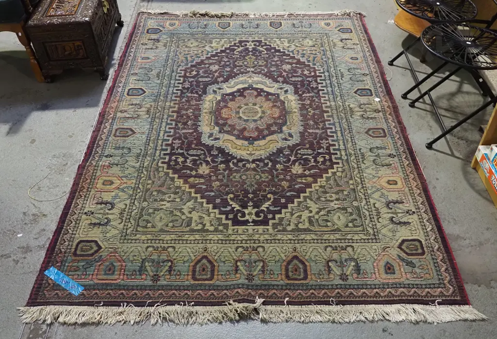 acrylic patterned floor mat  L-2300 W-1580 Image 1++