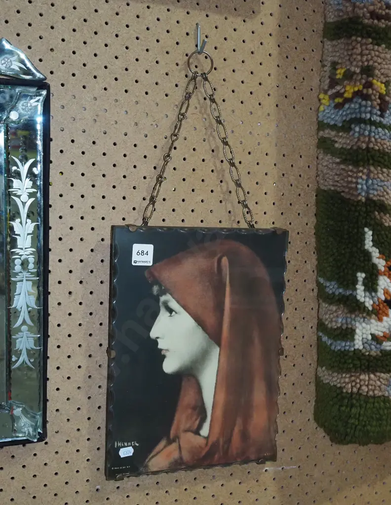 framed Henner print - portrait Image 1++