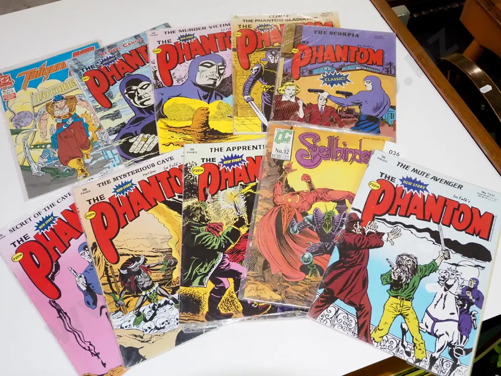 back issues of various Phantom amd other comics Image 1++