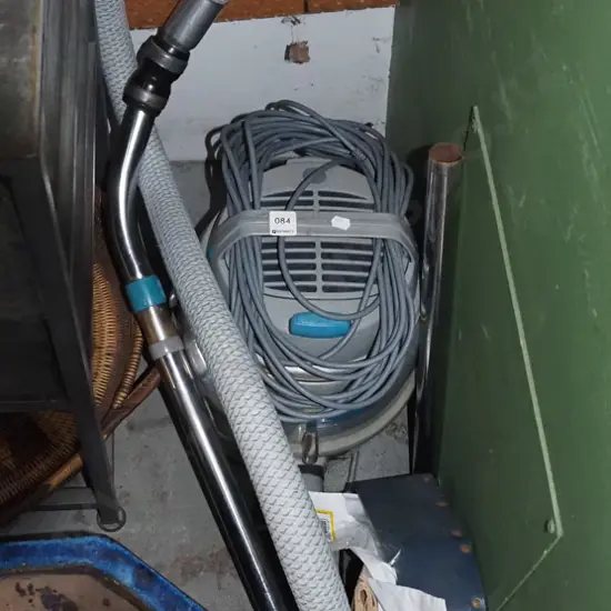 Nilfisk vacuum with accessories