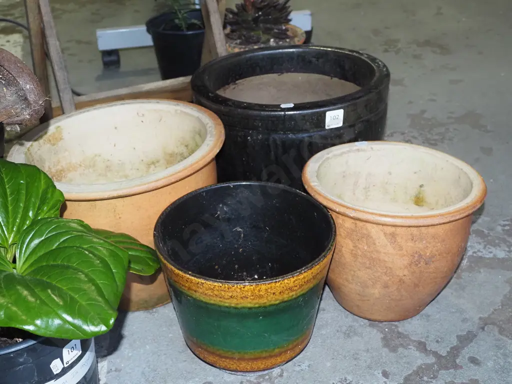 4x garden planters Tallest H-245 Image 1++