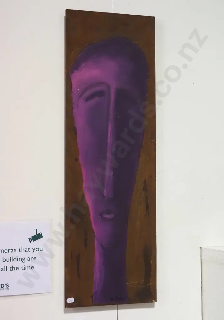 D.Poole portrait on board Image 1++