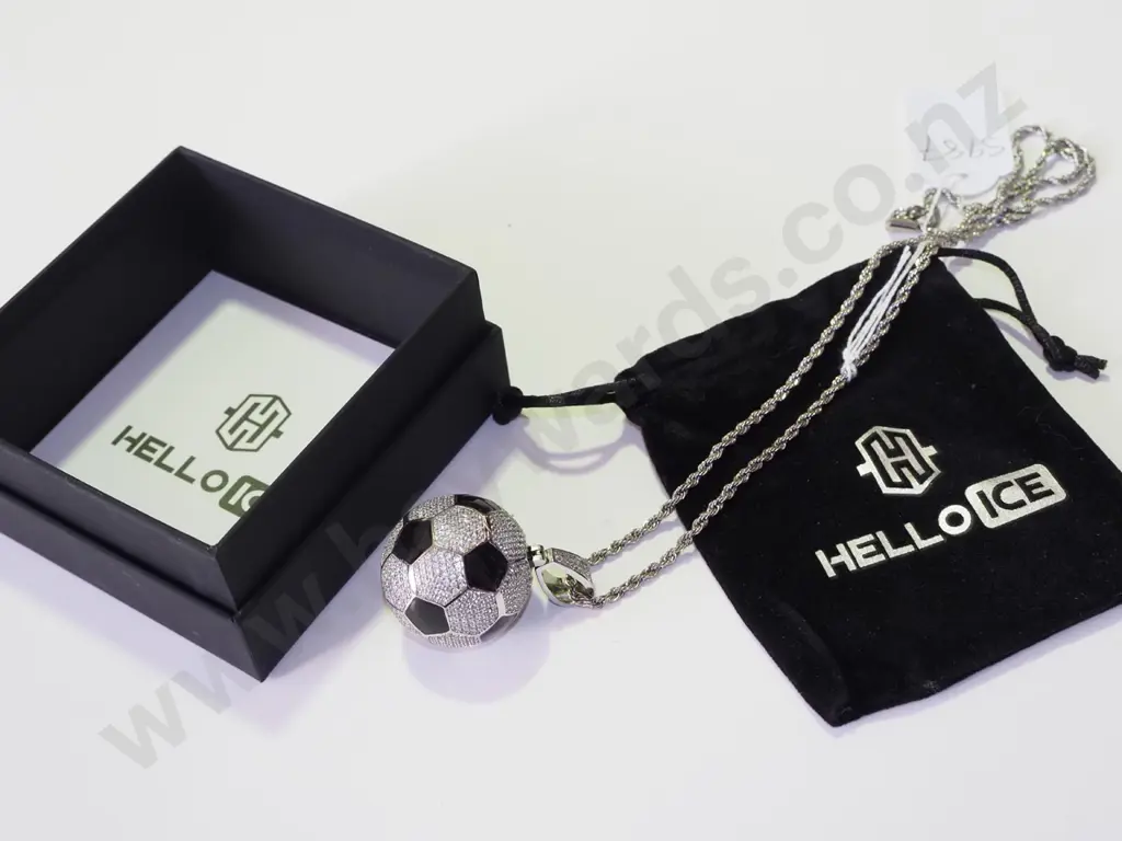 soccer ball pendant Image 1++