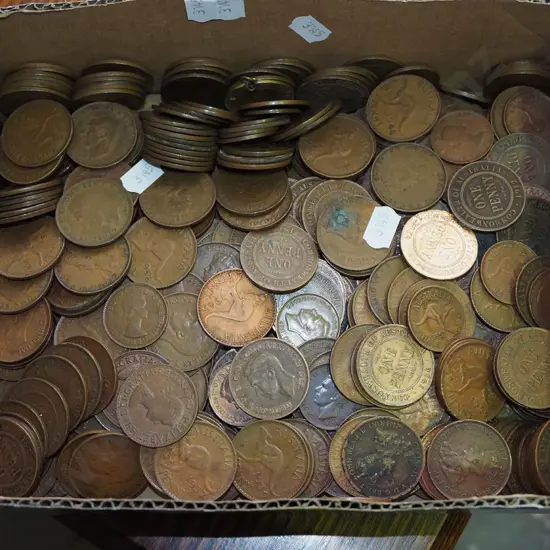 box of coins