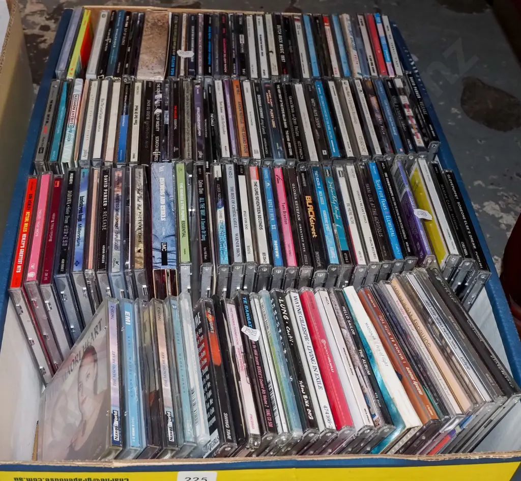box of DVDs Image 1++