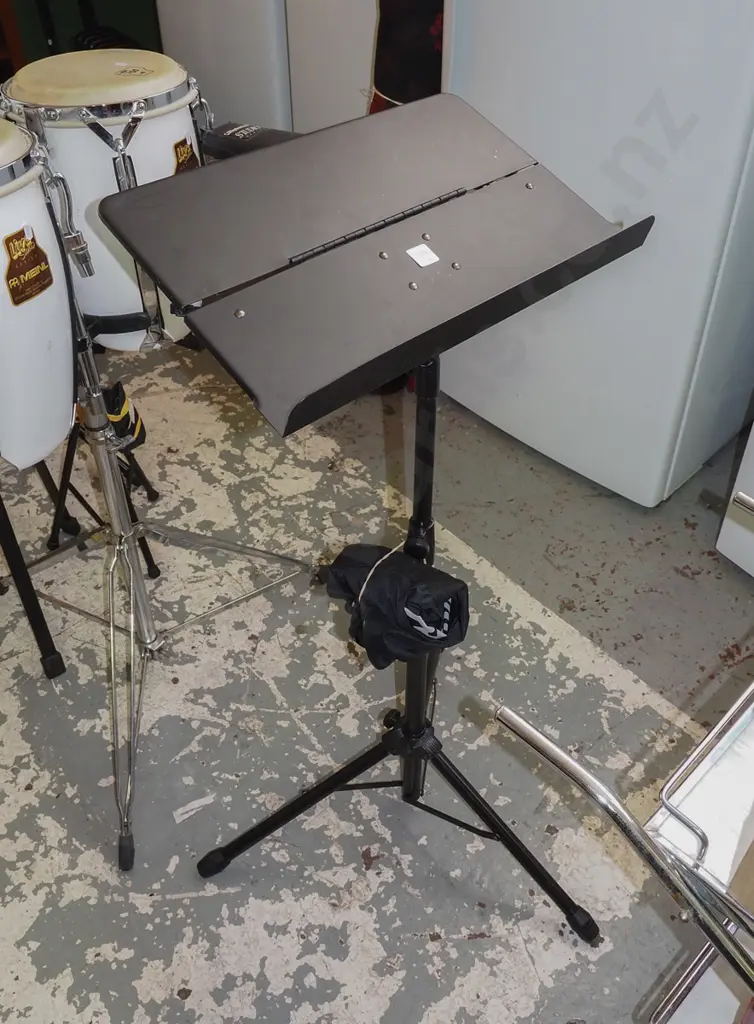 commercial music stand and carry case Image 1++