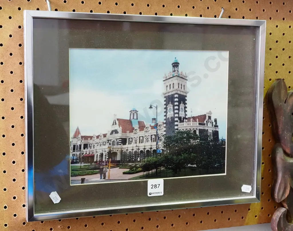 framed photo print - Dunedin Railway Station Image 1++