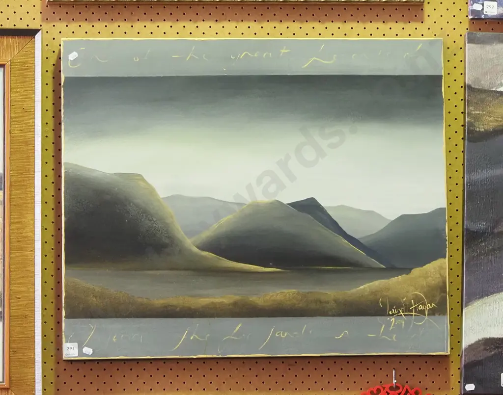 framed oil - landscape Image 1++