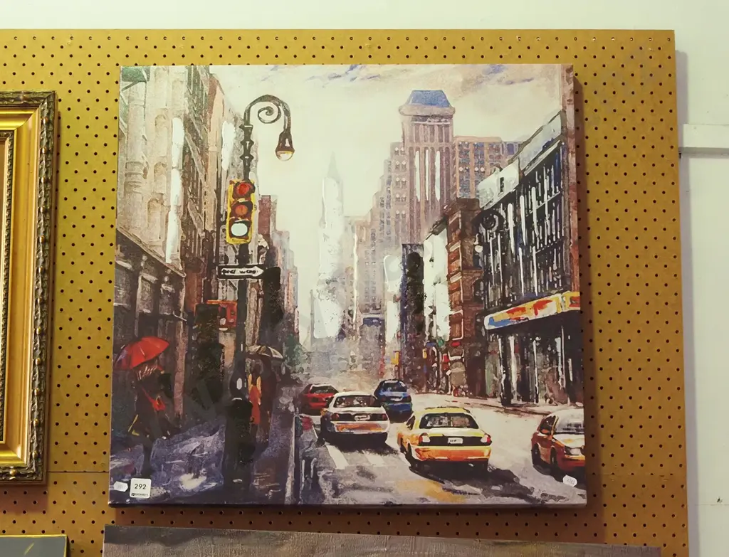 print, acrylic on canvas - New York City Image 1++