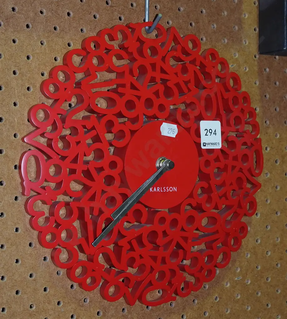 Karlsson wall clock Image 1++