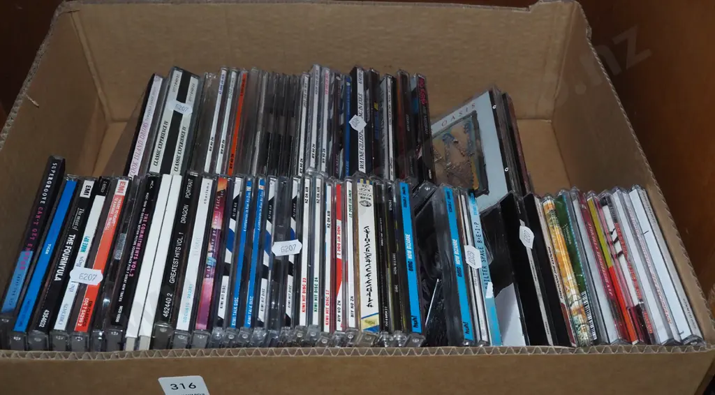box of CDs Image 1++