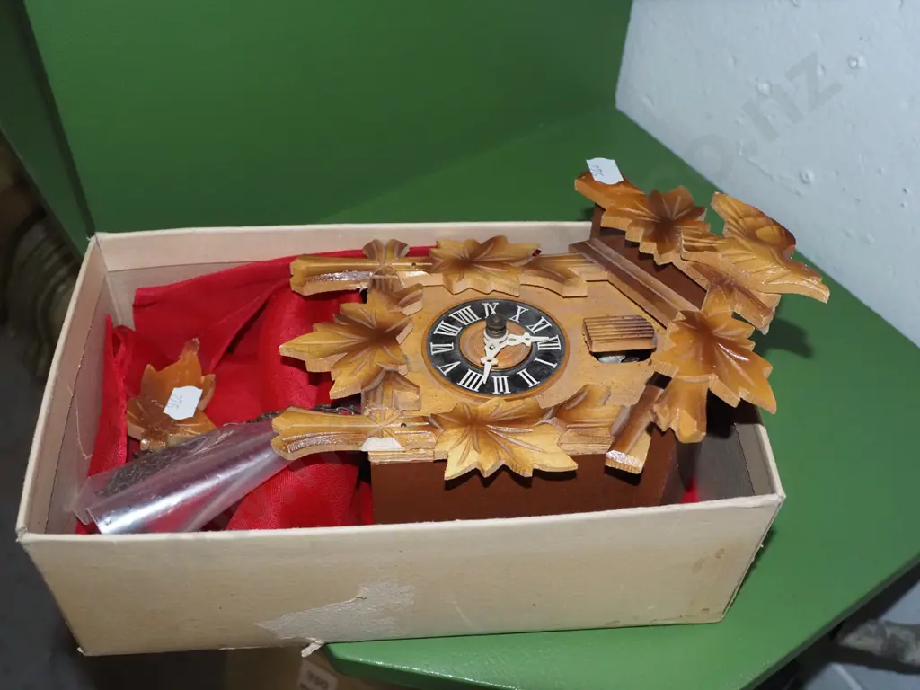 small wooden cuckoo clock - As Is No Returns Image 1++