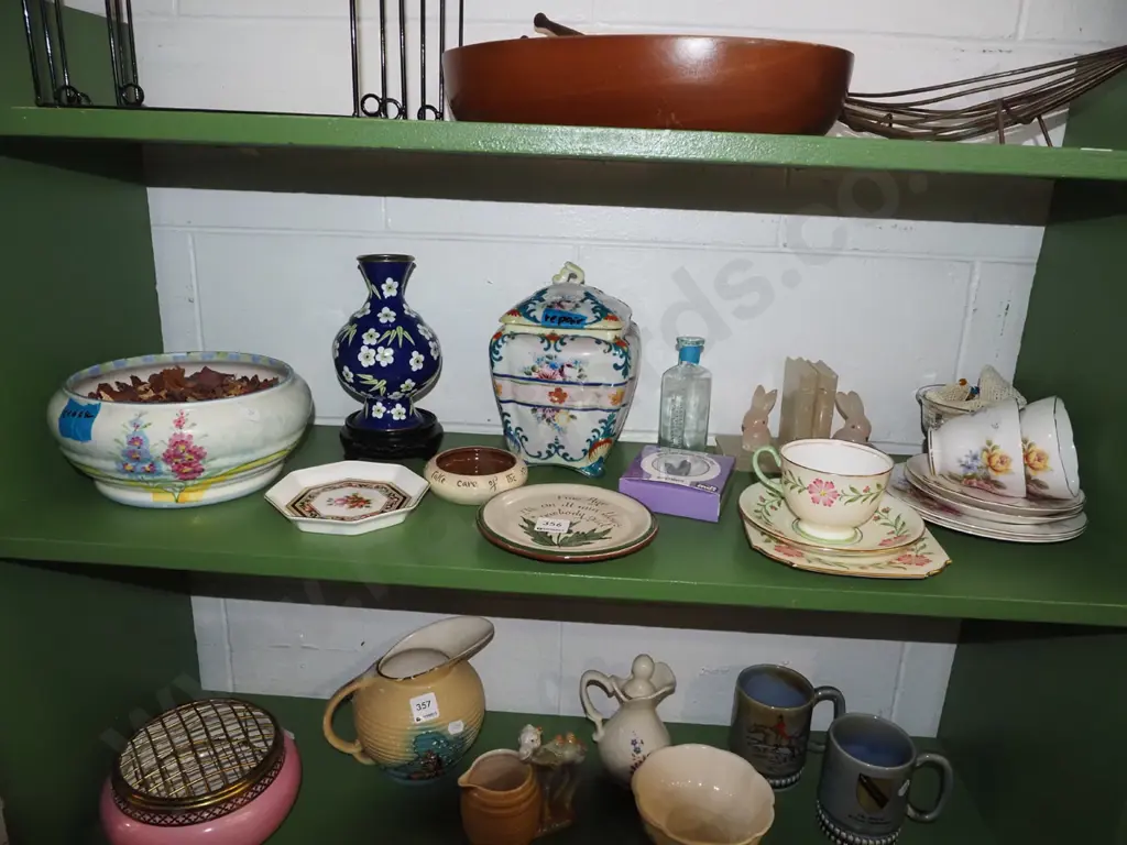 shelf; bookends, medicinal bottle, trios, vase etc - cracks and repairs Image 1++