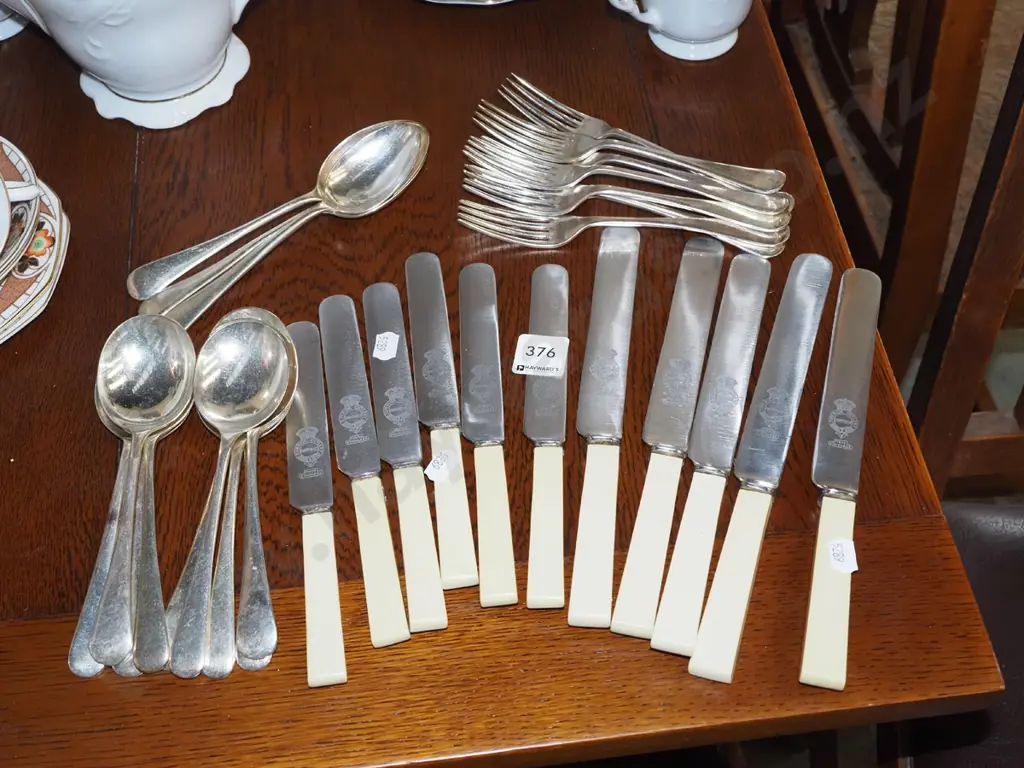 bone handled knives, forks, spoons Image 1++