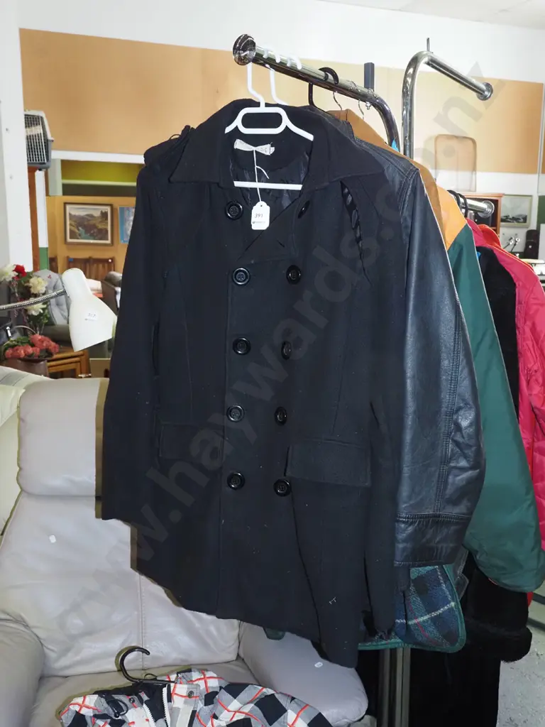 black size medium coat Image 1++