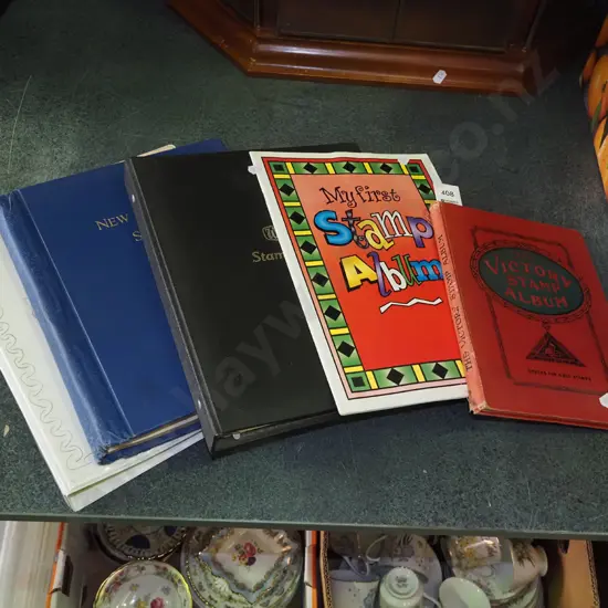 5x stamp albums
