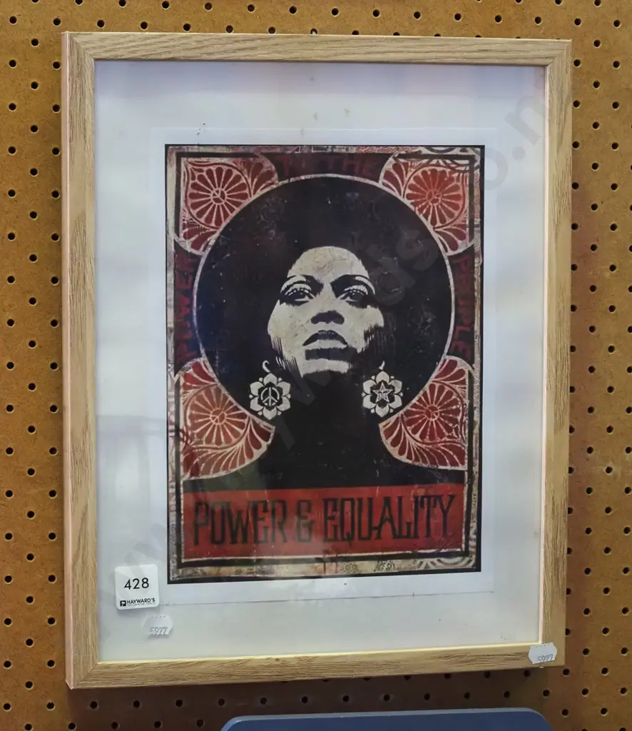 framed print - power and equality Image 1++