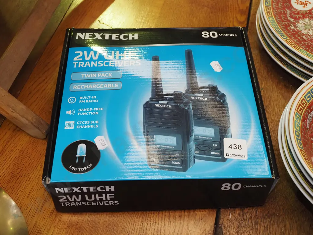 Nextech 2W UHF transceivers Image 1++