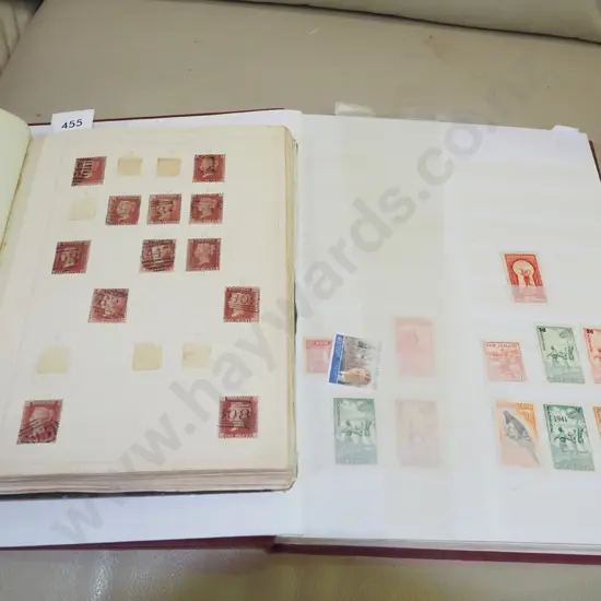 4x stamp albums