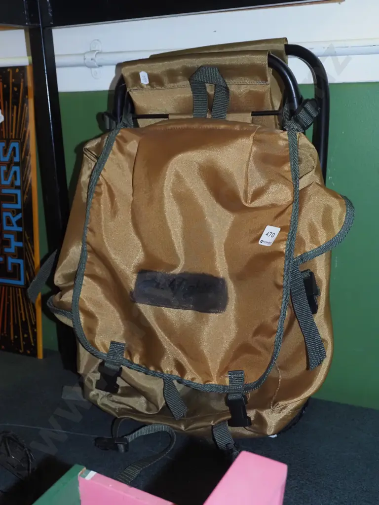 fishermans combo backpack stool Image 1++