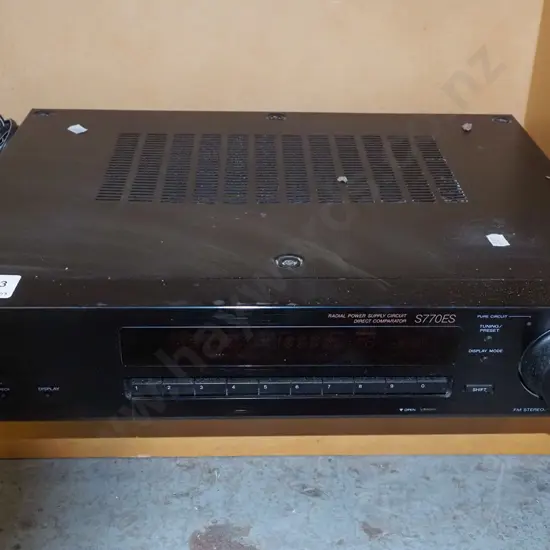 Sony stereo tuner