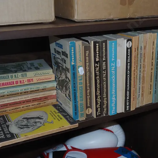 1940s/50s/60s/70s NZ Rugby almanacks