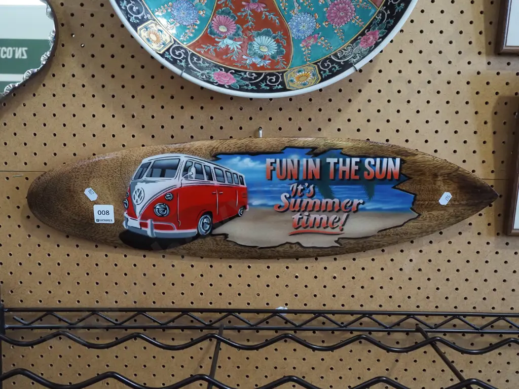 surfboard wall motto Image 1++