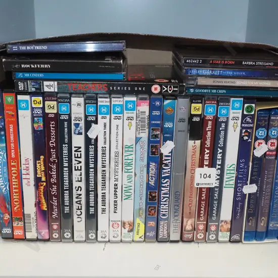 DVDs, CDs