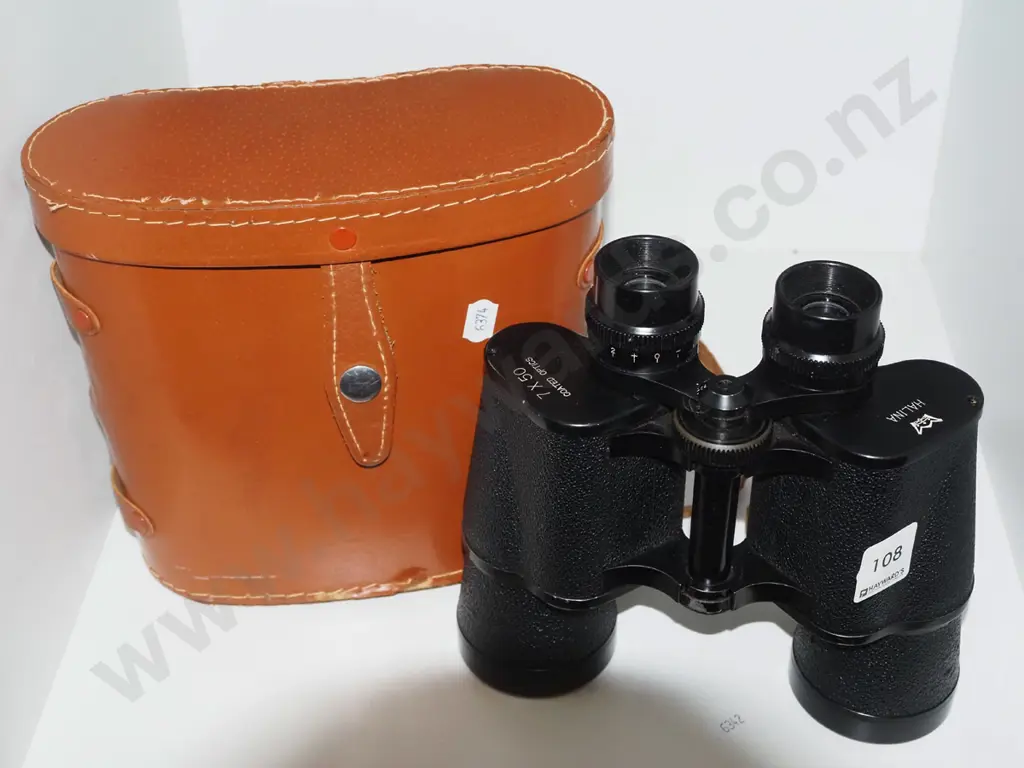 pair of Halina 7x50 field binoculars Image 1++