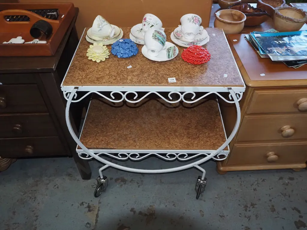 retro tea trolley Image 1++