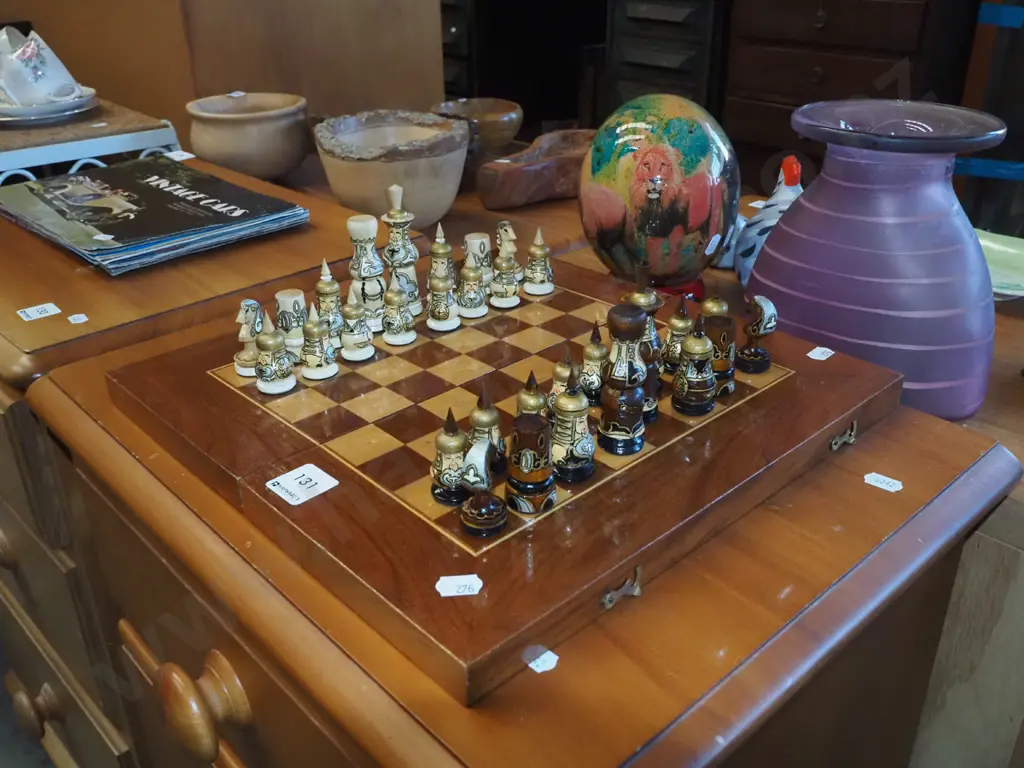 wooden chess set Image 1++