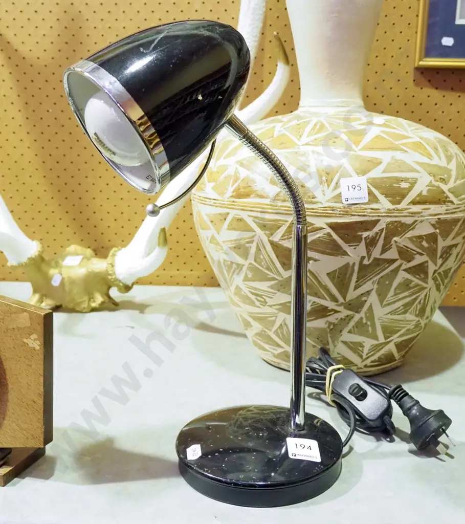 adjustable desk lamp - base is pitted Image 1++